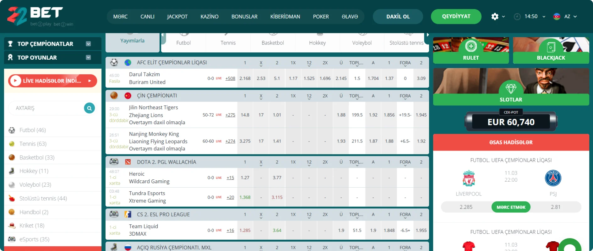 22Bet idman kitabı 22Bet idman kitabı